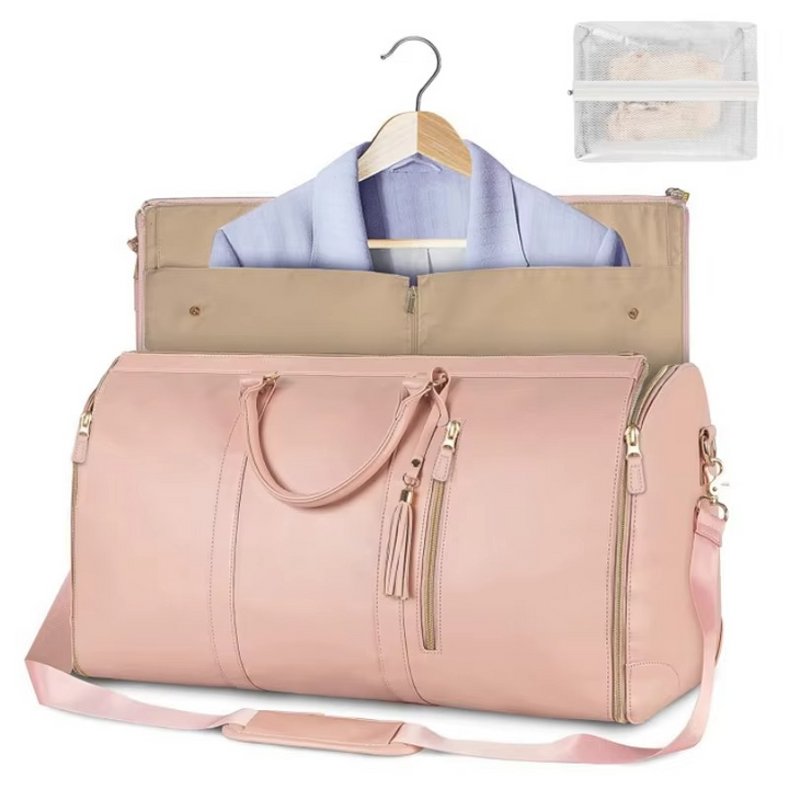 Stornfield | Large-Capacity Foldable Women's Garment Travel Bag with Hanging Suit Compartment