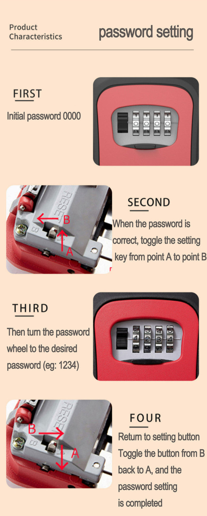 Portable Password Key Storage Box | Stornfield