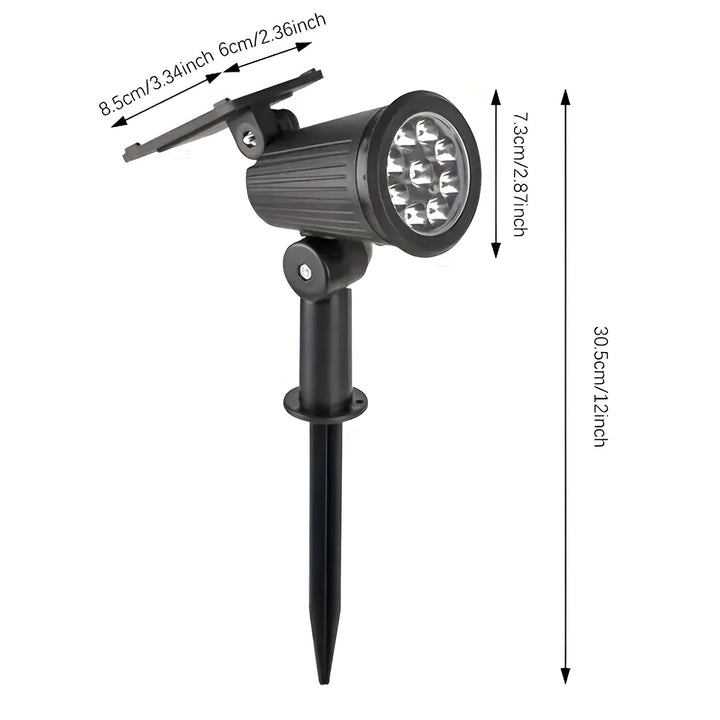 Solar Garden Light – Weatherproof & Energy Saving | LED Outdoor Lighting for Garden & Terrace | Stornfield