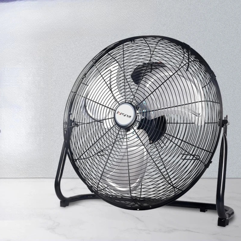 Industrial Floor Fan – 8-Speed 130° Oscillating Workshop Blower, Silent 45dB Turbo Motor with Overheat Protection | Stornfield