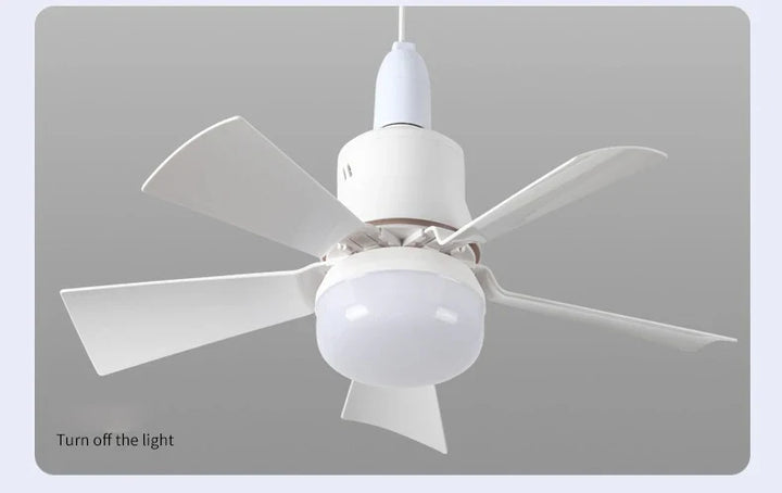 30W E27 Ceiling Fan Light with Remote - LED Dimming Function, Intelligent Silent Fan for Bedroom & Living Room | Stornfield