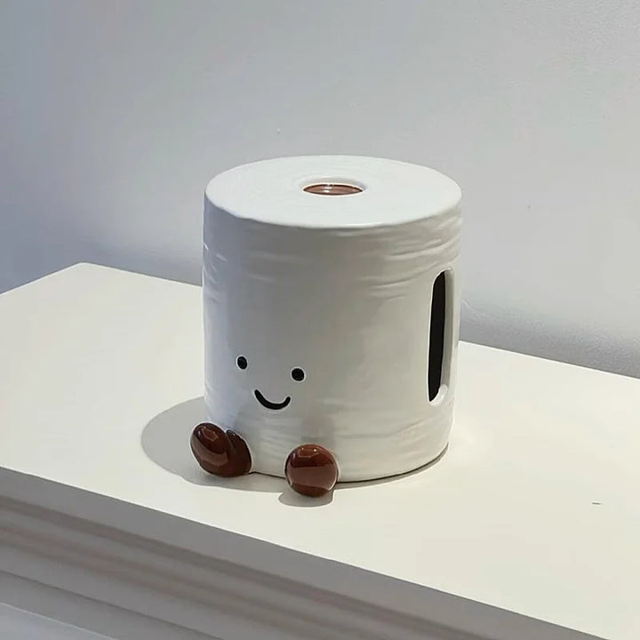 Smiley Toilet Paper Tissue Box | Stornfield
