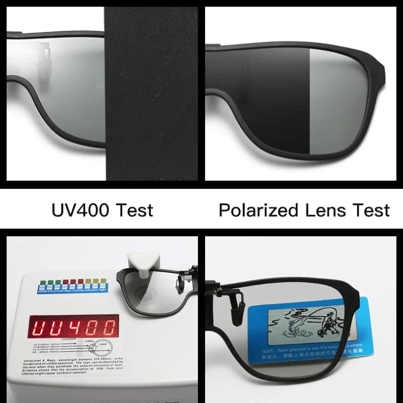 Clip-On Sunglasses Polarized Flip-Up | Stornfield