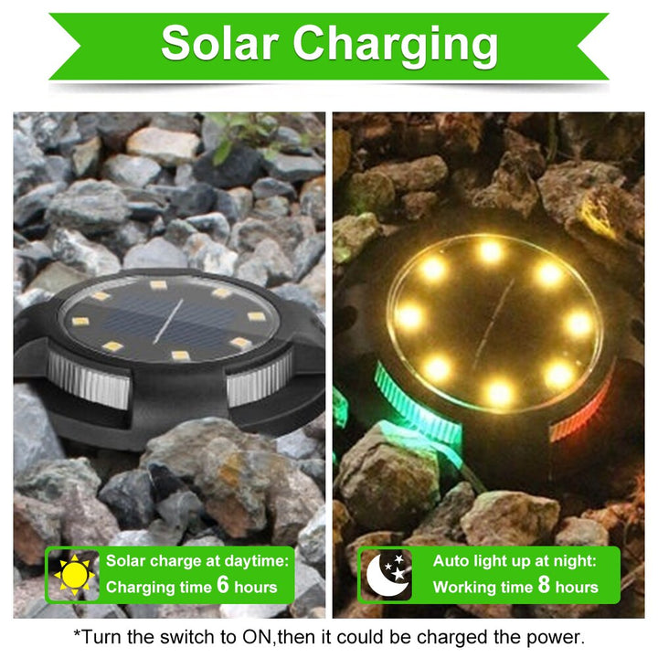 Eco Solar Colorful Garden Light | Stornfield