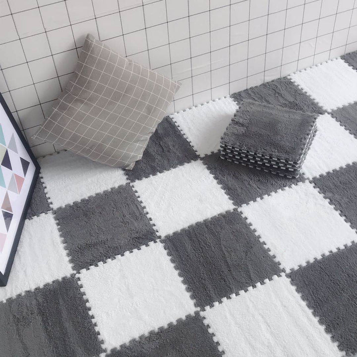 DIY Winter Plush Puzzle Mat | Stonrfield