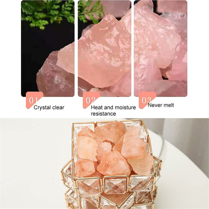 Crystal Room Mood Ambient Geo Shimmer Cube Light | Stornfield