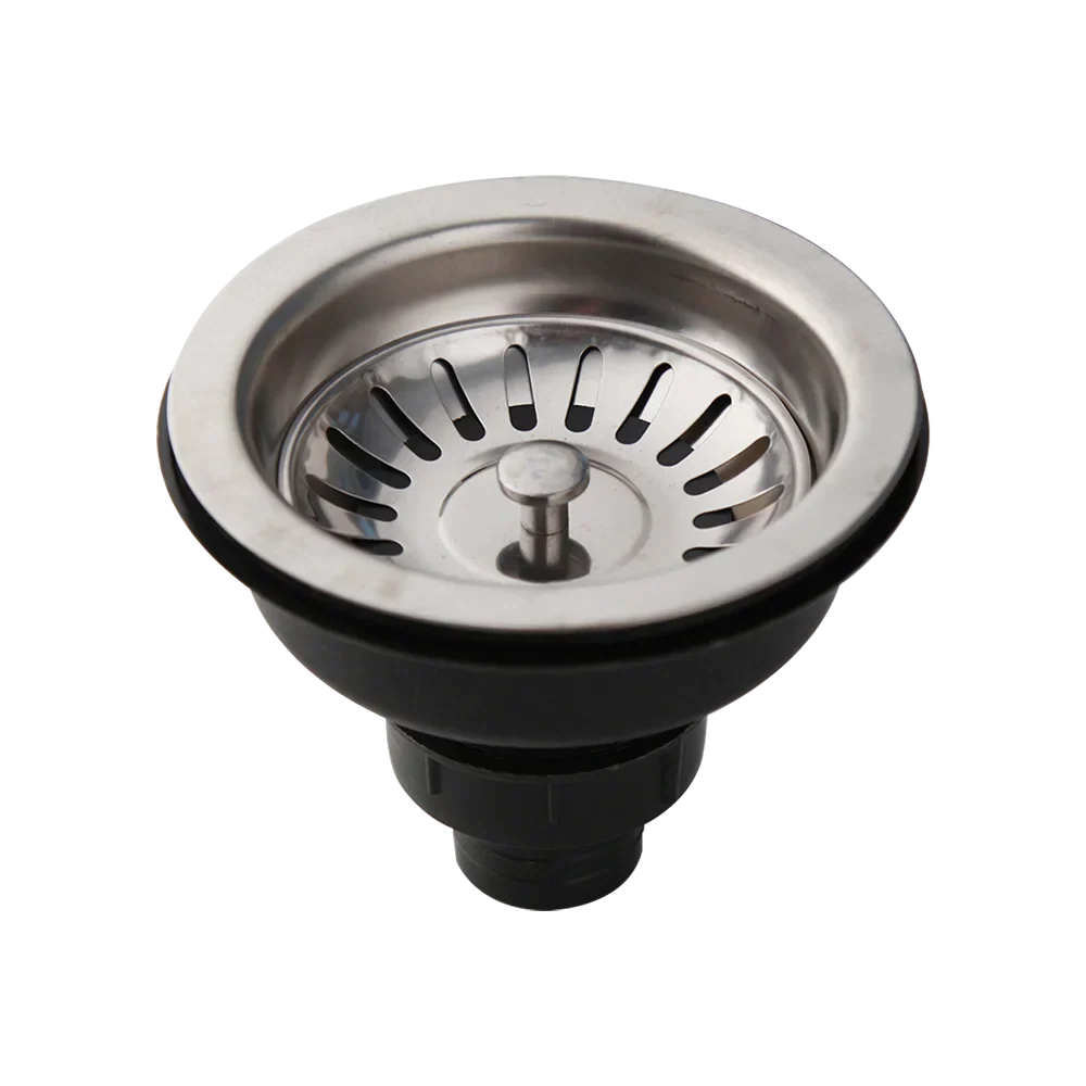 AquaGuard Stainless Steel Sink Strainer with Odor Filter – Pop-Up Stopper & Anti-Blocking Basket Stornfield