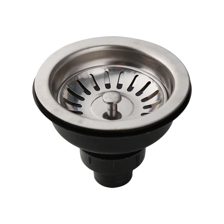 AquaGuard Stainless Steel Sink Strainer with Odor Filter – Pop-Up Stopper & Anti-Blocking Basket Stornfield