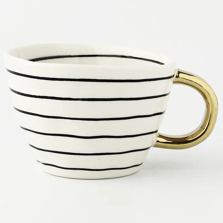 Stornfield | GeoMug Designer Bags & Mugs | Elegant Ceramics | Modern Geometric Patterns