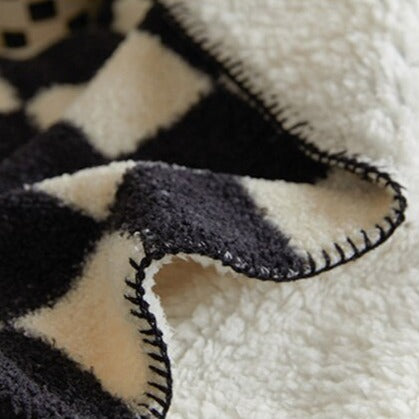 Plain Check Throw | Stornfield