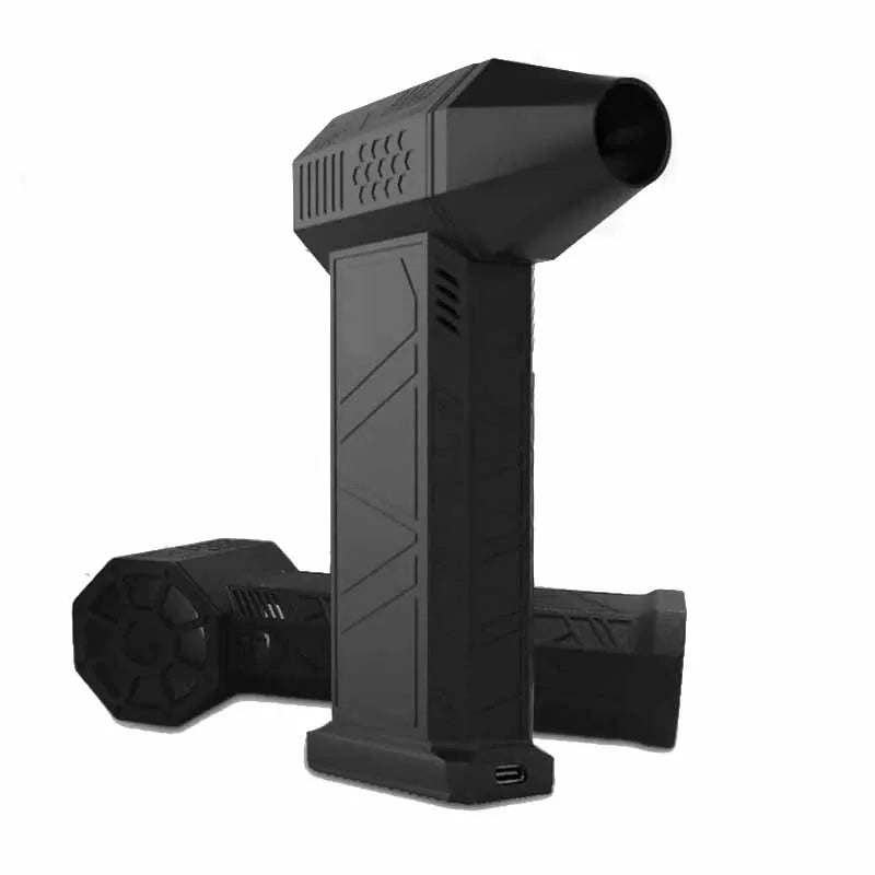 High-Speed Turbofan | Violent Fan with High Air Volume | Brushless Charging Handheld Outdoor Car Fan | Stornfield