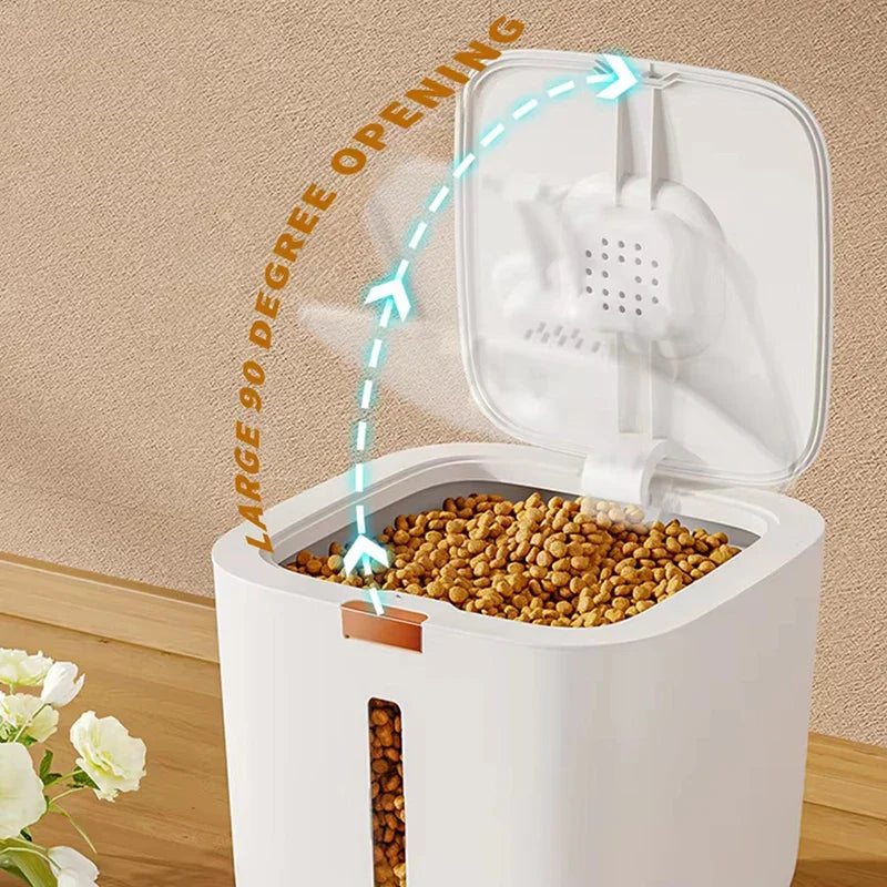 Récipient hermétique pour aliments secs pour animaux de compagnie Stornfield