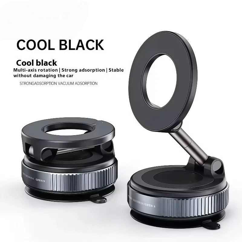 Magnetic Phone Holder | With Vacuum Suction Cup | 360° Adjustable | Stornfield