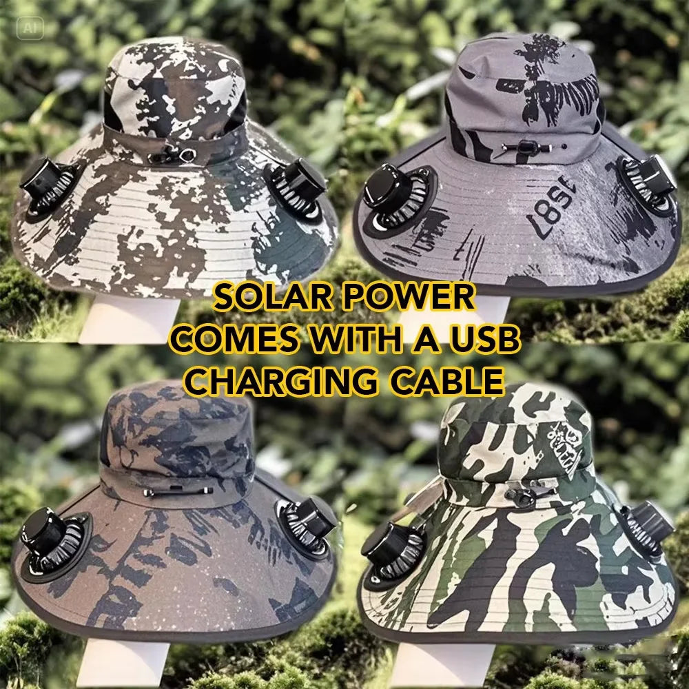 Solar Fan Bucket Hat | Stornfield
