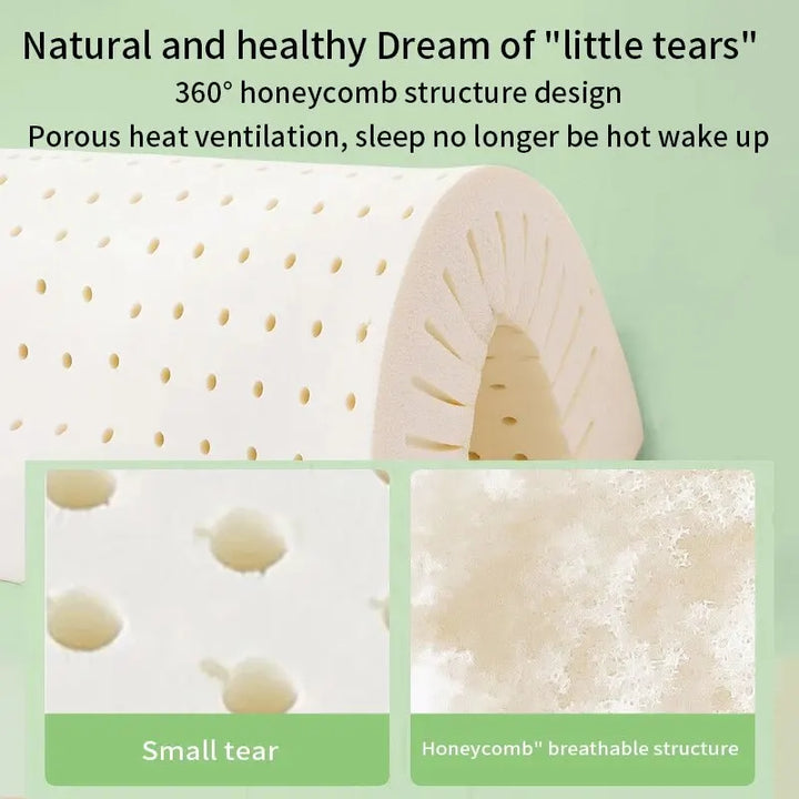 Stornfield | Hypoallergenic Breathable Natural Latex Ergonomic Pillow