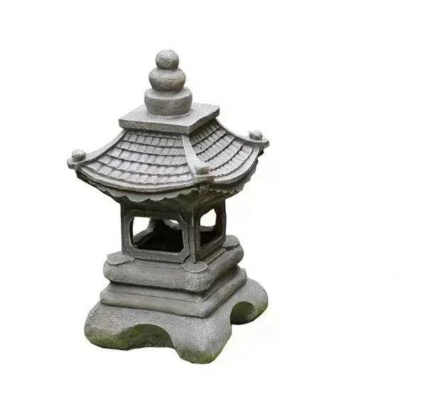 Japanese garden lantern - Weatherproof LED outdoor lighting for Zen gardens | Stornfield