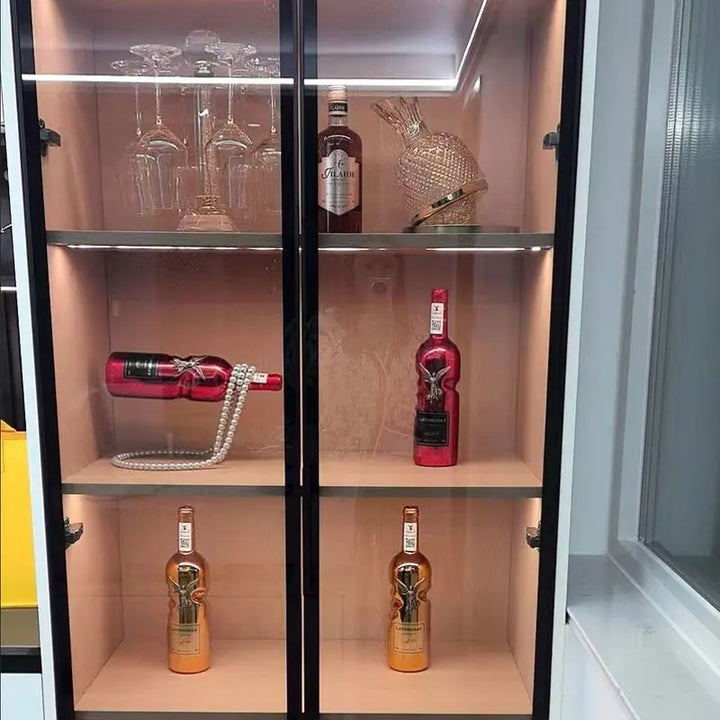 Stornfield | Floating Wine Racks in Beads