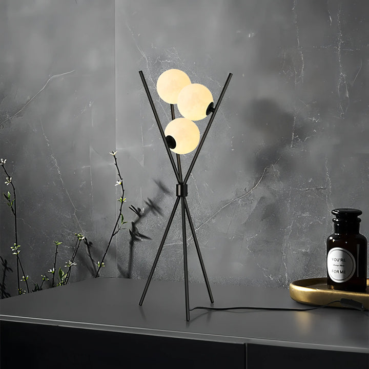 Mila - Stylish Minimalist Floor Lamp with Moon Design | Stornfield