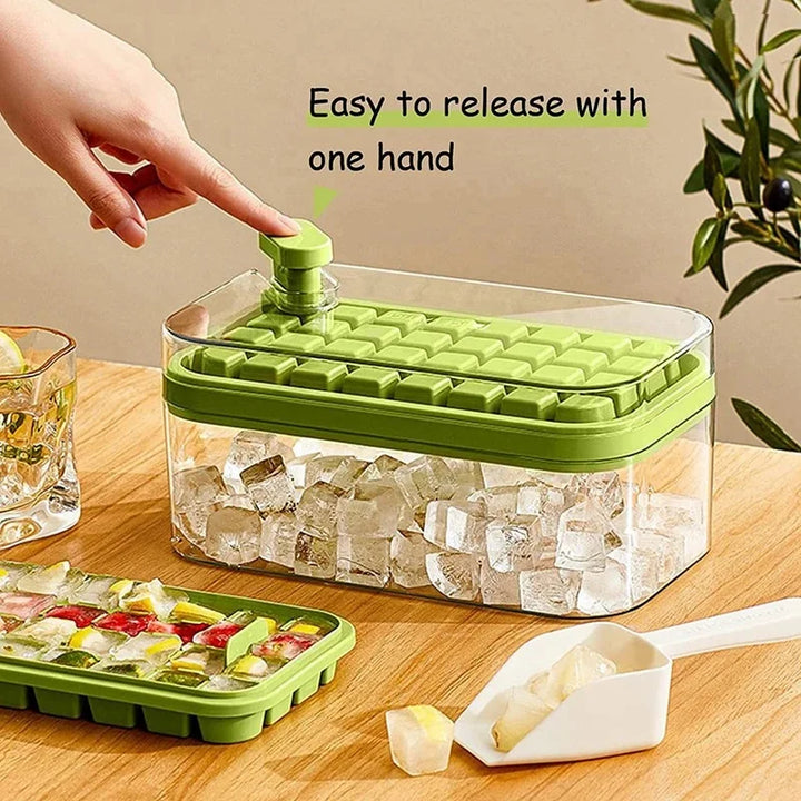 32-Grid Silicone Ice Cube Tray