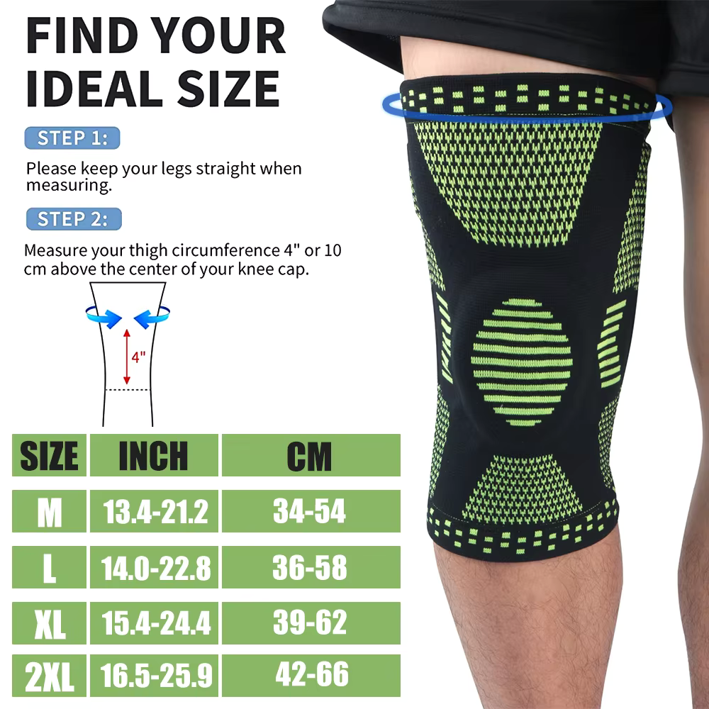 FlexiKnee Compression Bandage – Supportive Knee Bandage for Pain, Swelling, and Stiffness | Stornfield