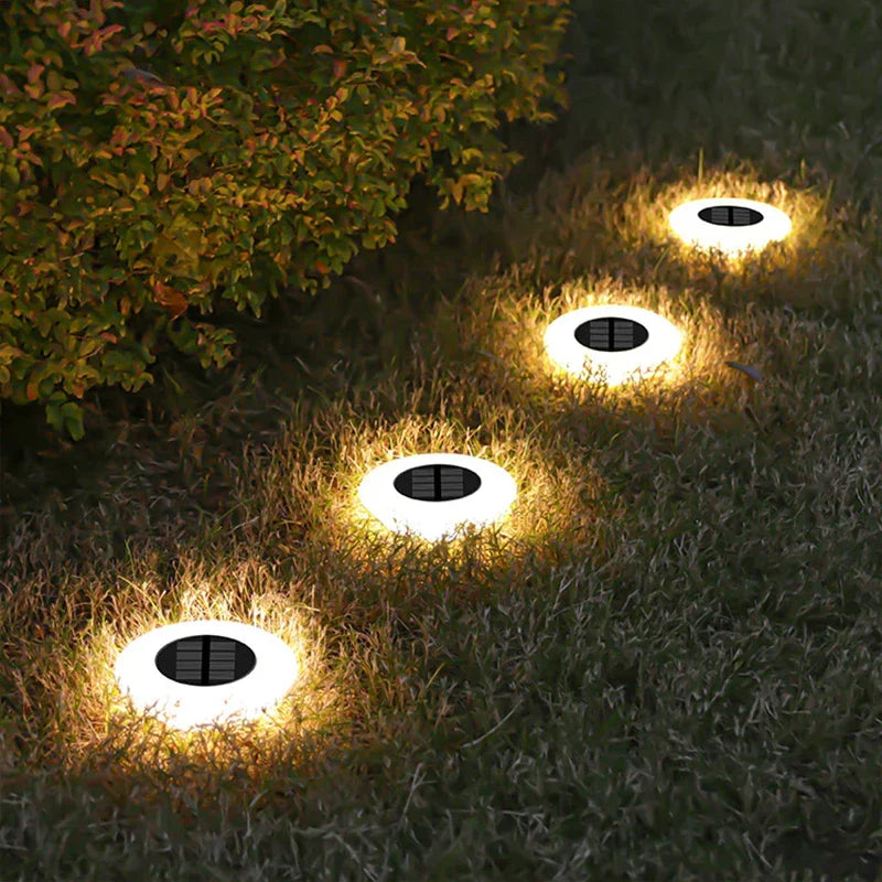 Solar Outdoor Pathway 4-Piece Stornfield Lights