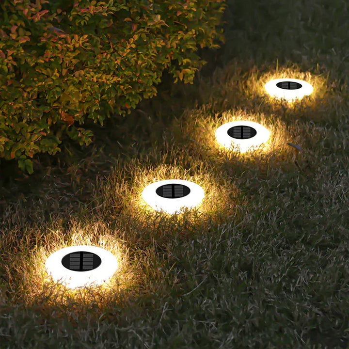Solar Outdoor Pathway 4-Piece Stornfield Lights