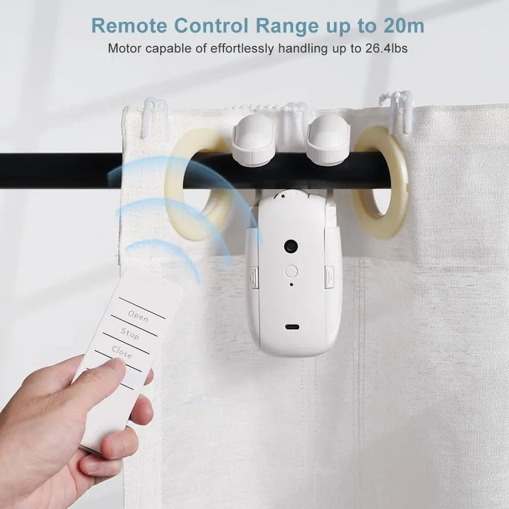 GlideEase — Comfortable curtain control that instantly relaxes your life | Stornfield