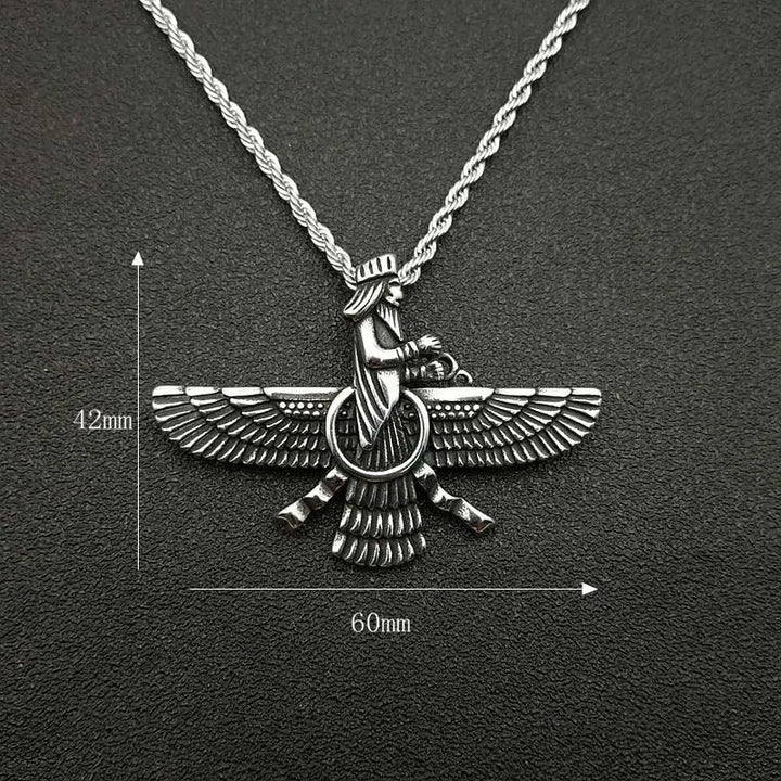 Stornfield | Zoroastrian Faravahar / Ahura Mazda Necklace Pendants