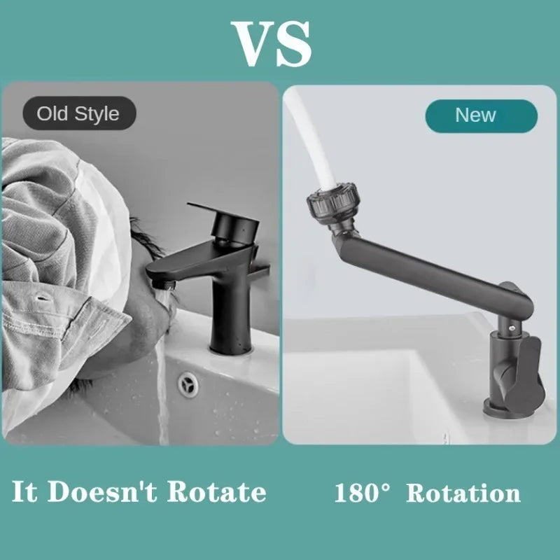 Stornfield | Swivel Arm Faucet Universal Mechanical Spray Protected