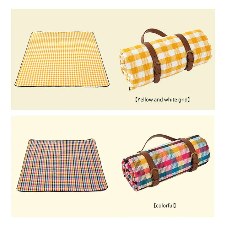 NovaPlaid | Waterproof foldaStornfielde picnic Stornfieldanket with carry strap | Stornfield