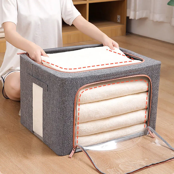 FoldaStornfielde Storage Space-Saving Large Organizer Box | Stornfield