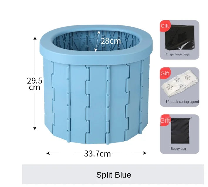 Comfy Travel Foldable Camping Toilet | Stornfield