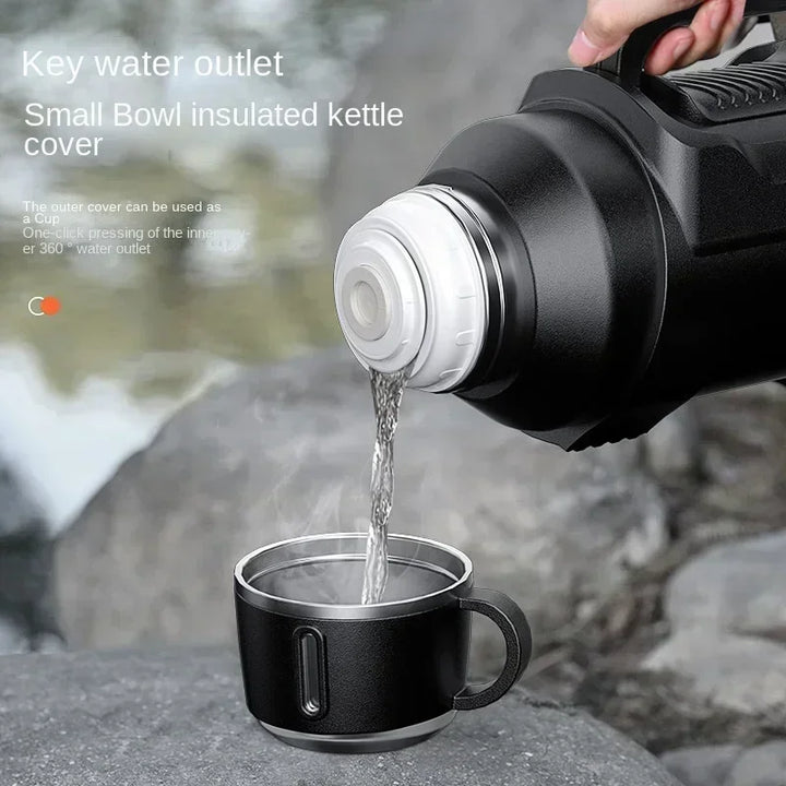 Stainless Steel Heavy Duty Travel Hiking Thermos | Stornfield