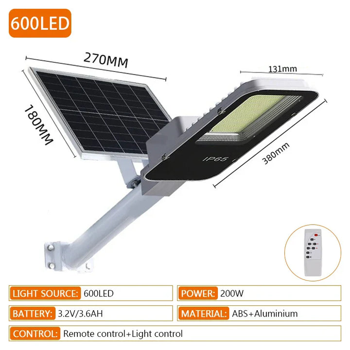 Heavy-Duty Outdoor Solar Security Waterproof Light | Stornfield