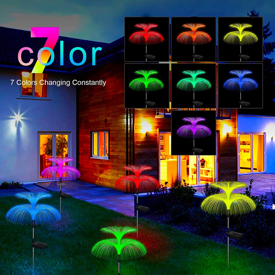 Solar-Powered Floating Jellyfish Garden Lights | Stornfield