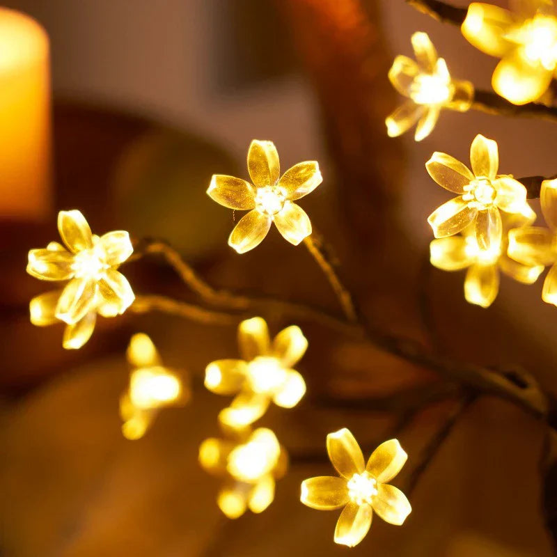 LED Blossom Tree Lamp – Cherry Blossom Design for Living Room and Bedroom Decoration | Stornfield