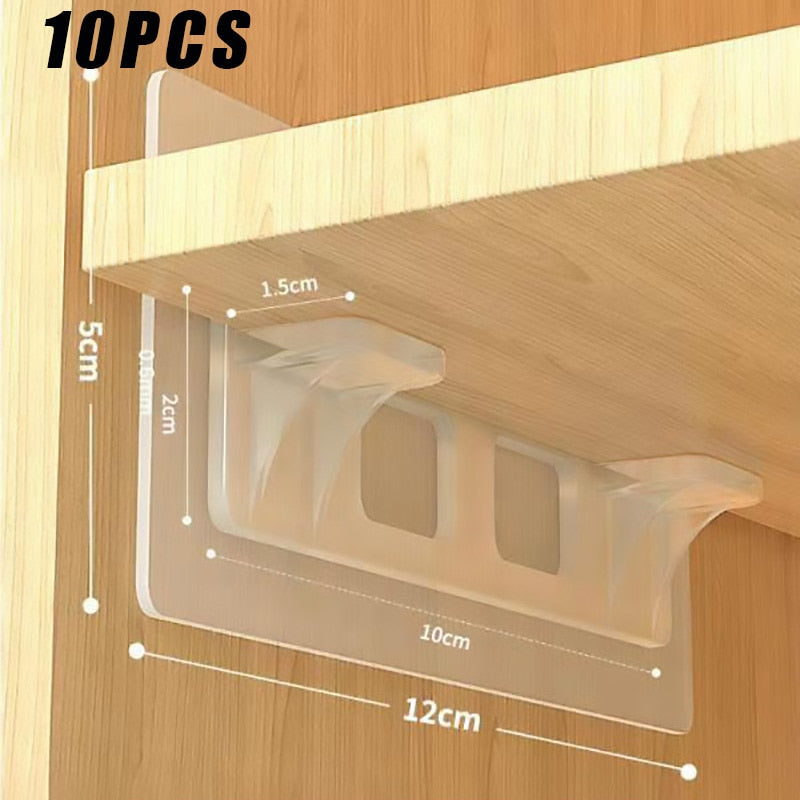 Self-Adhesive Closet Wizard Shelf Support Bracket | Stornfield