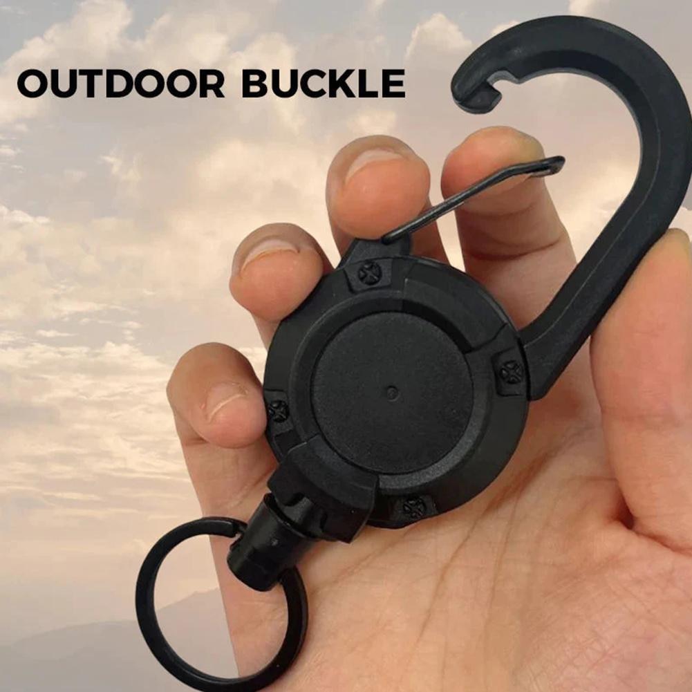 Heavy Duty Retractable Pull Practical Keychain | Stornfield