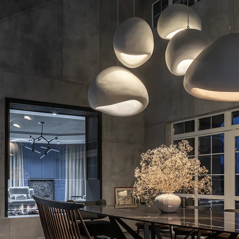 Stornfield | ZenGlow Wabi Sabi Pendant Light | Minimalist Design | Elegant Hanging Light for Living Room & Dining Room