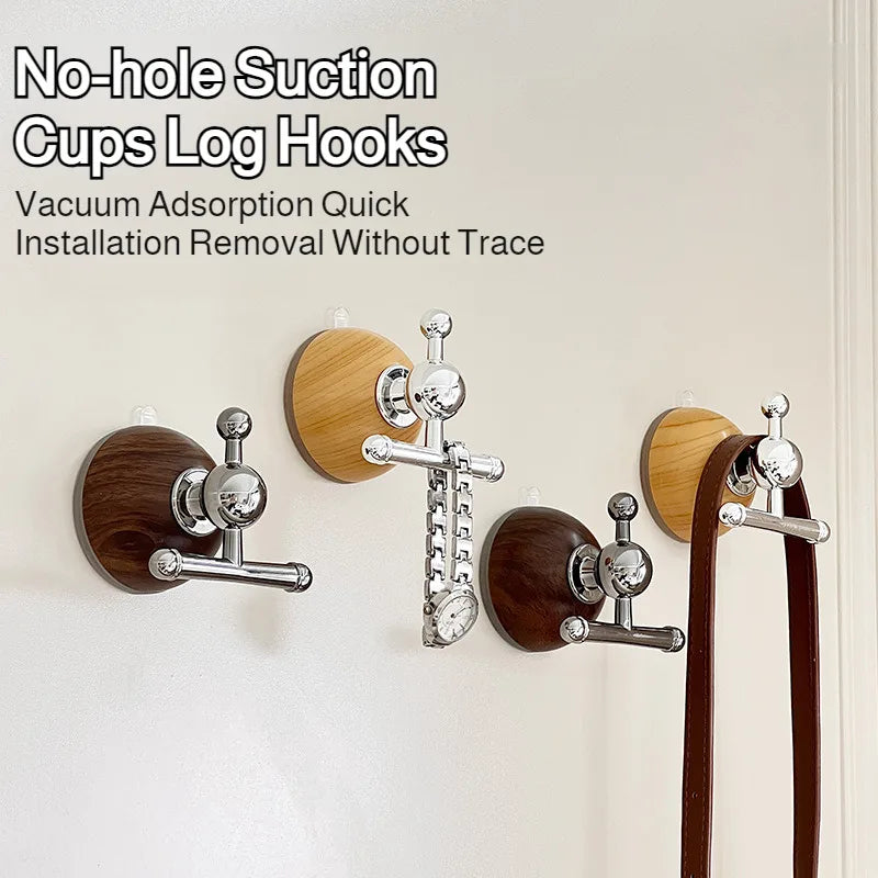 Punch-Free Quick Hang Wall Suction Cup Hook | Stornfield