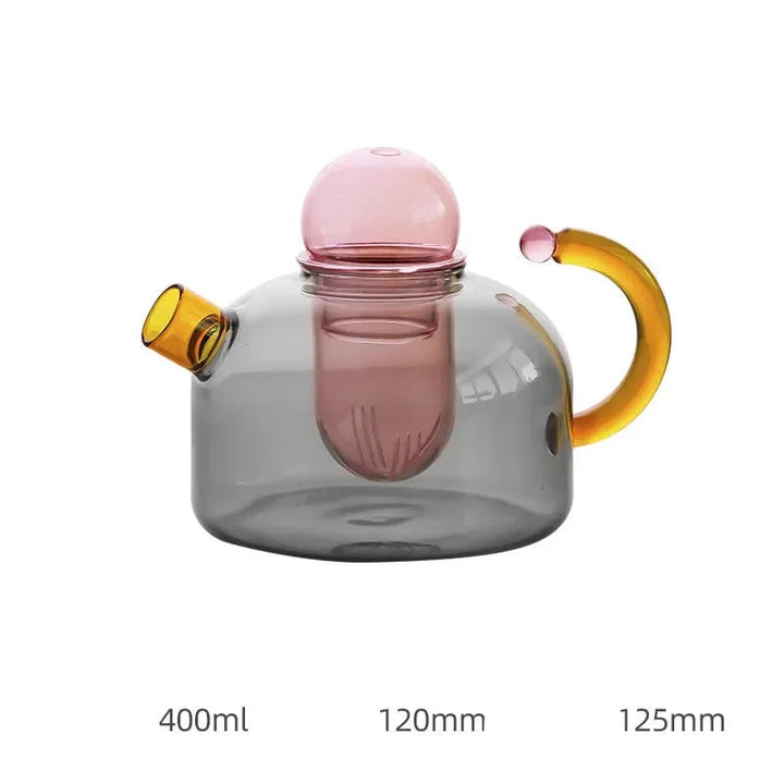 Théière colorée