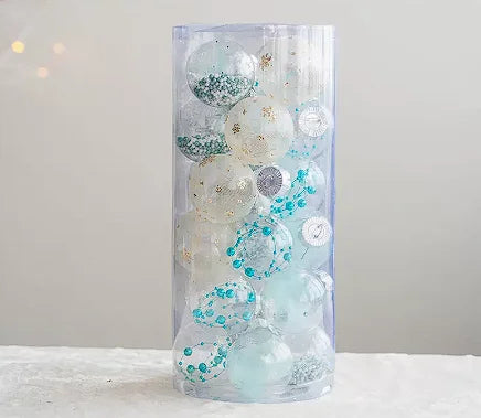 Transparent hollow ball Christmas tree decoration | Stornfield