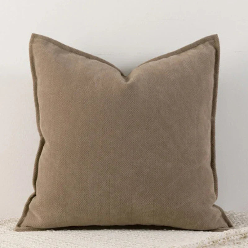 Simple Chenille Pillow Cover for Living Room & Bedroom Decoration – Soft Pillowcase for Modern Home | Stornfield