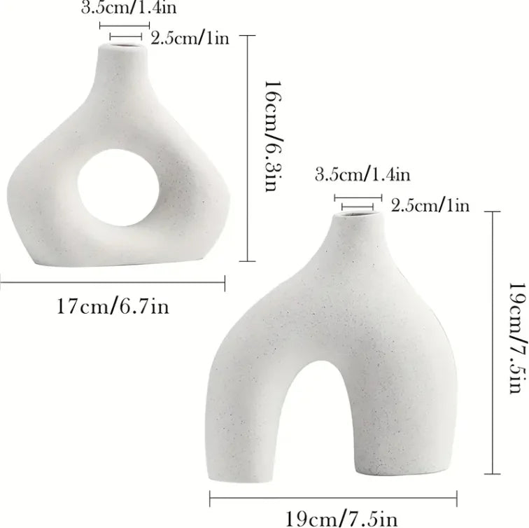 Stornfield Oblong Vase 2-Piece Set