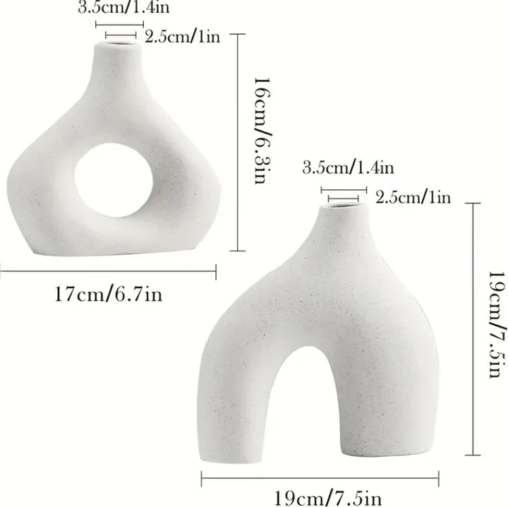 Stornfield Oblong Vase 2-Piece Set