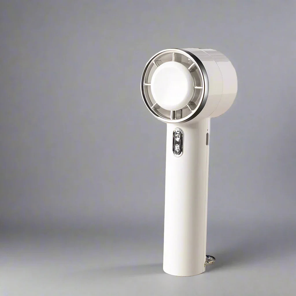 Skye Mini Fan with Cooling Plate – Portable Fan with 100 Speeds and Adjustable Breeze | Stornfield