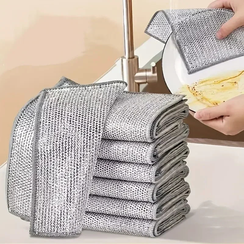Metal scouring cloth – Double-sided for kitchen | Stornfield