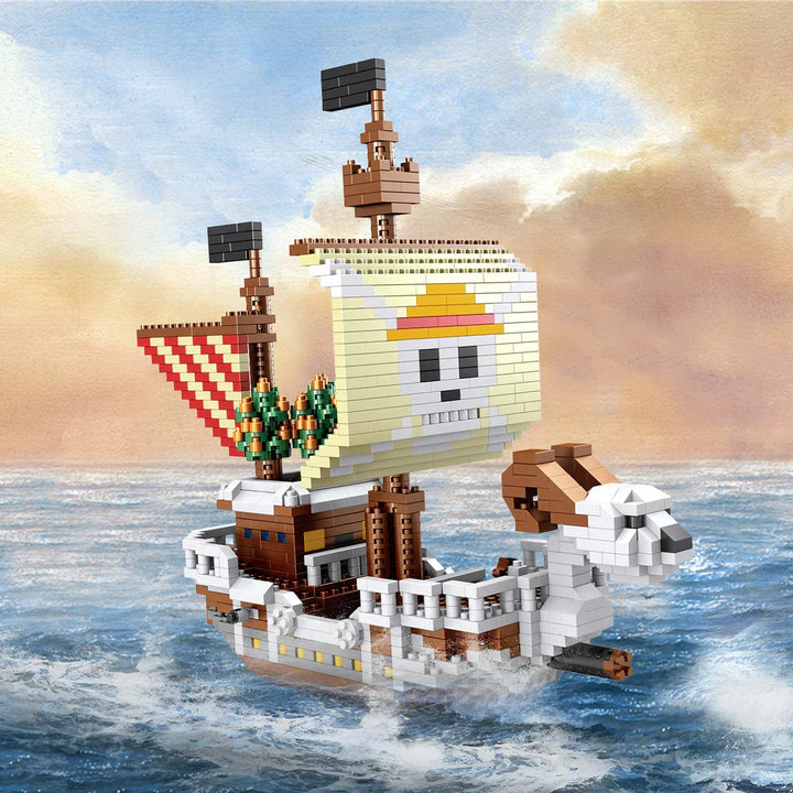 Stornfield | DIY Building Toys Sailing Ship, Pirate Ship Decoration, Educational Toys, Gifts for Boys and Girls