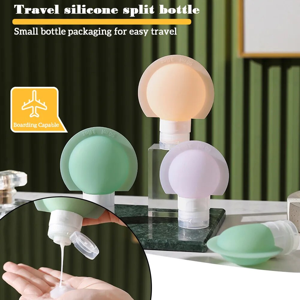 Leakproof Silicone Squeeze Bottle Travel Liquid Dispenser | Stornfield
