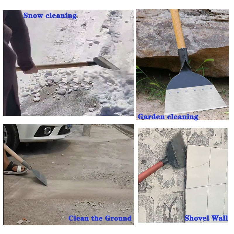 Multifunctional All-Steel Garden Cleaning Shovel | Stornfield